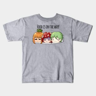 Funny Cute Chibi Kawaii Heads Funny Dark Cartoon Kids T-Shirt